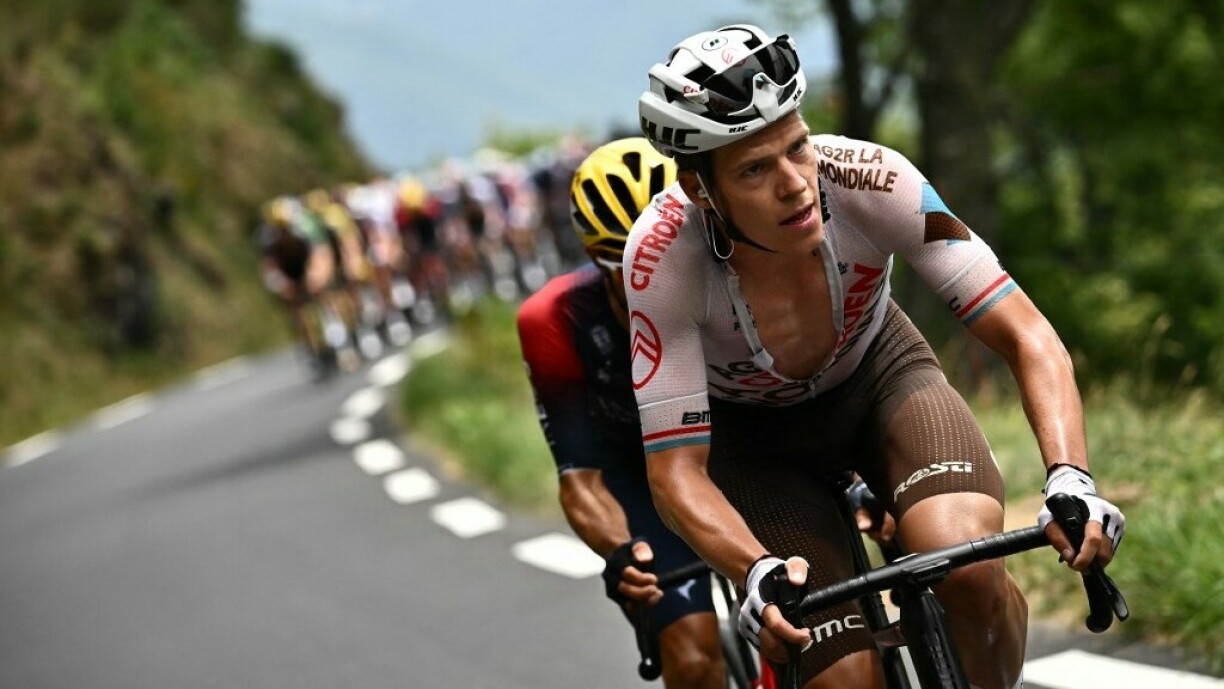 De Bob Jungels bei der Tour de France