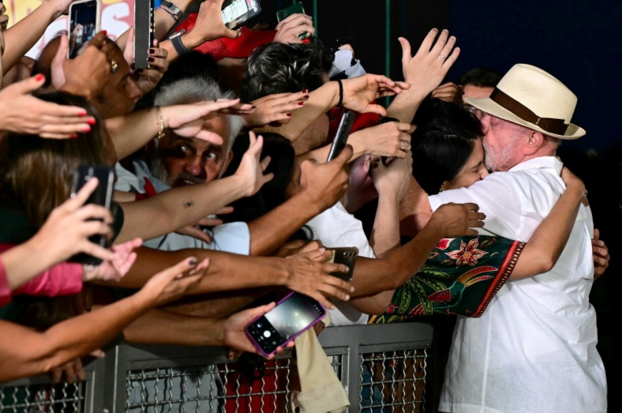 Brazil's President Luiz Inacio Lula da Silva won the election with 51.8 percent of the vote
