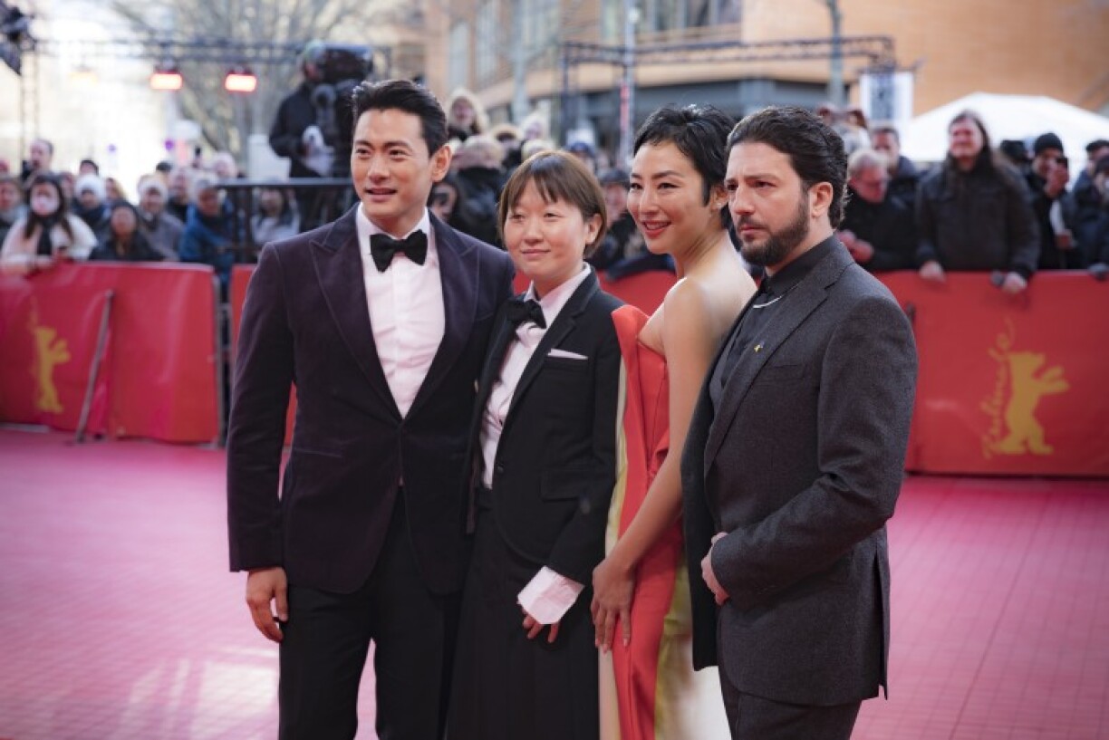 Past Lives: Teo Yoo, Celine Song, Greta Lee, John Magaro