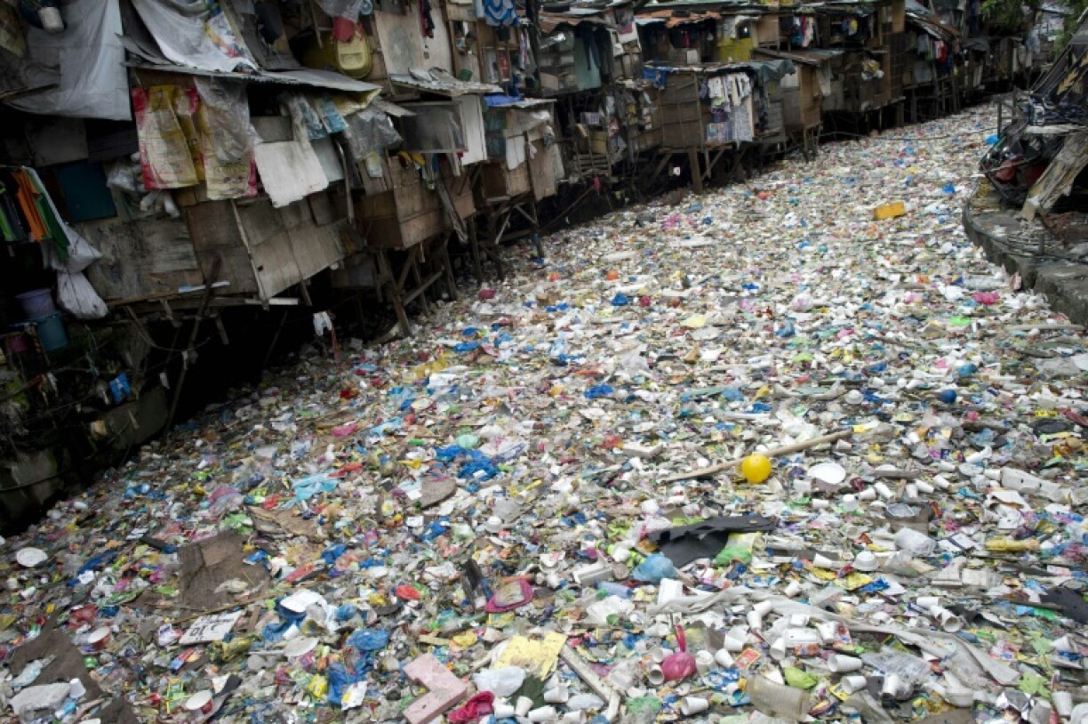 Plastic pollution is found in rivers, seas, in the air and in human bodies