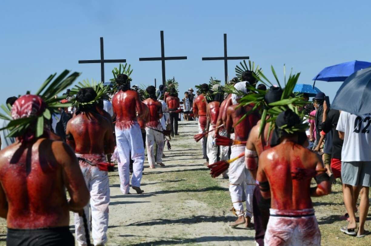 The macabre spectacle is officially frowned on by the Catholic Church