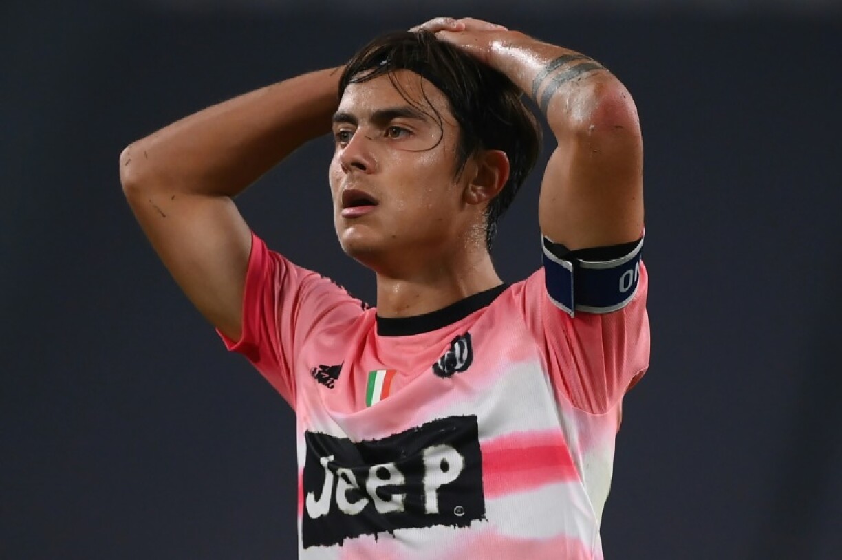 L'attaquant argentin de la Juventus Paulo Dybala lors du match contre Vérone, le 25 octobre 2020 à Turin