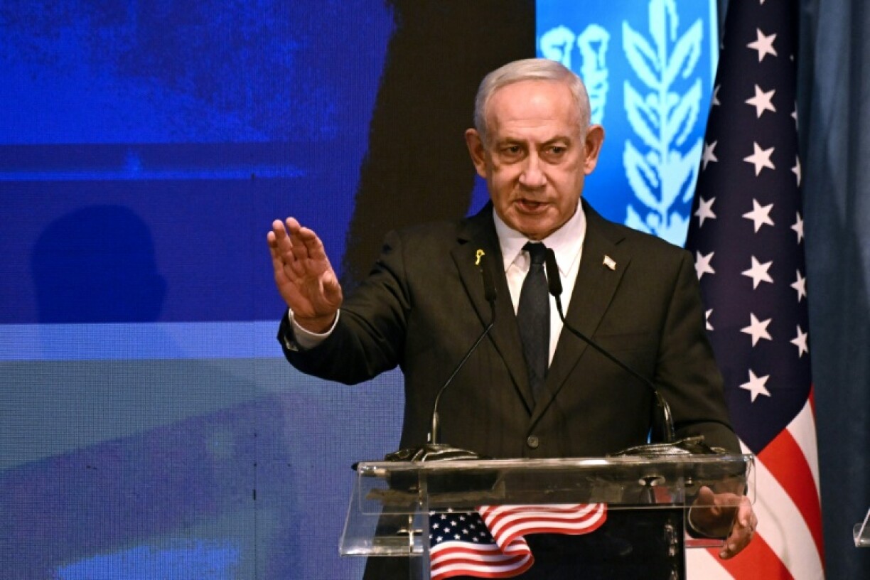 Israeli Prime Minister Benjamin Netanyahu insisted that a Palestinian state would never come to pass