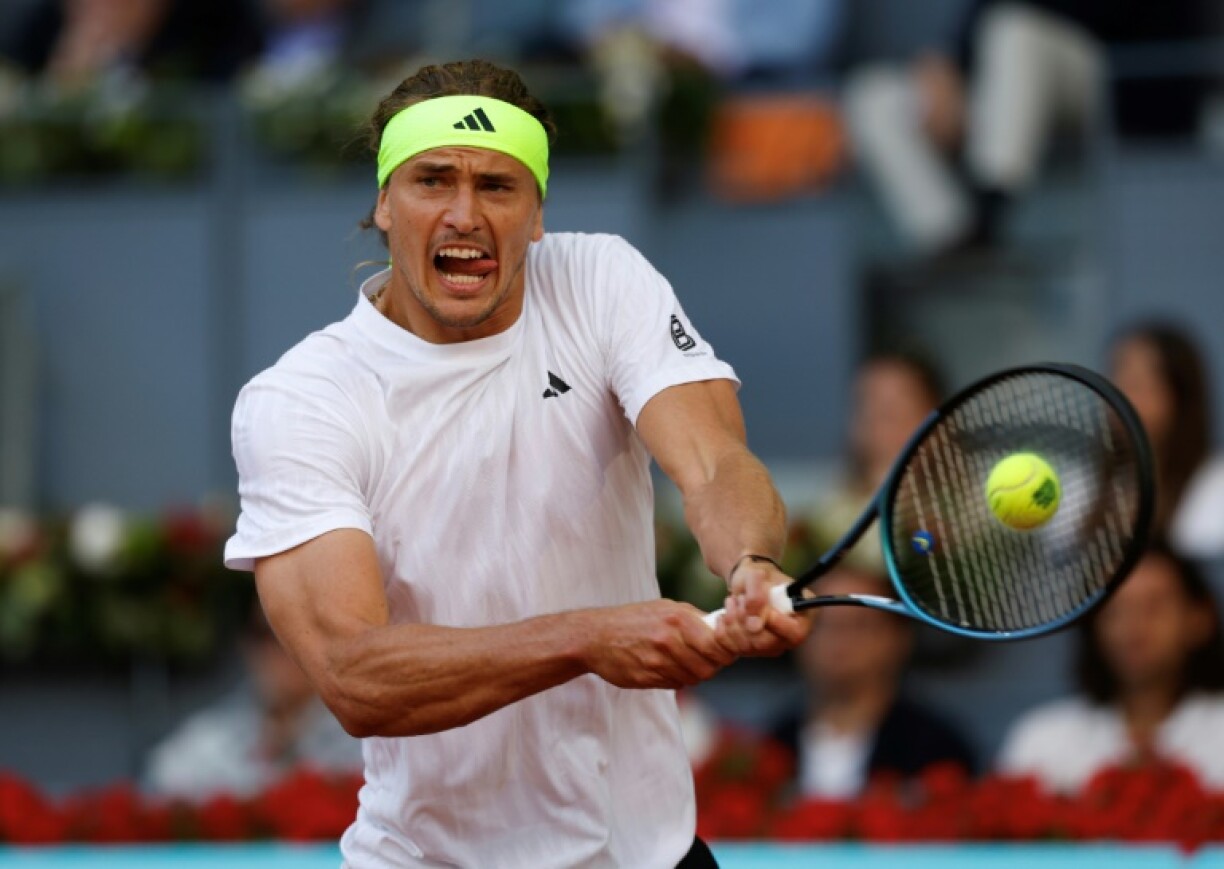Germany's Alexander Zverev fell to Argentina's Francisco Cerundolo at the Madrid Open