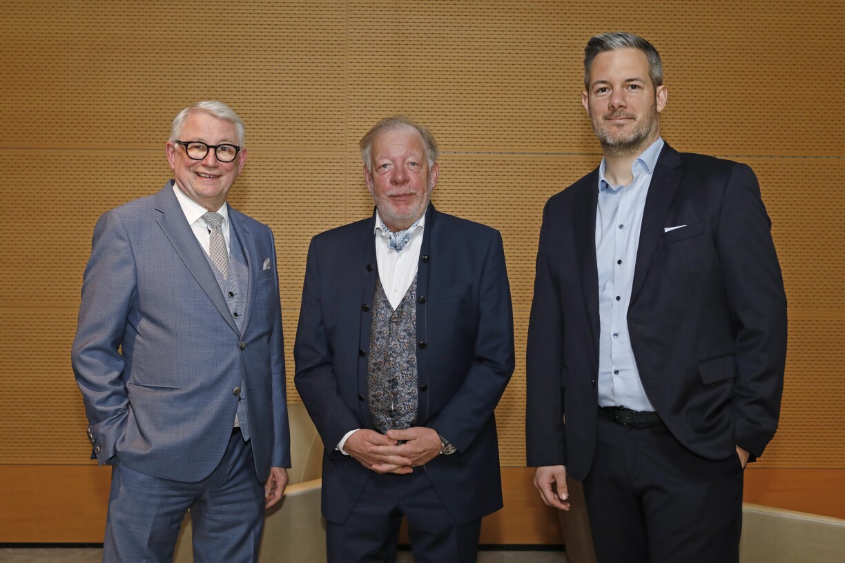 Left to right: François Koepp, Alain Rix and Steve Martellini