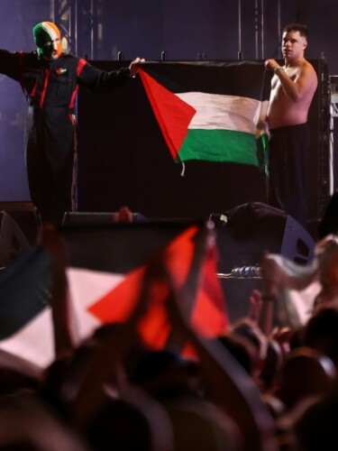 Kneecap is due to perform on Saturday June 28 on the West Holts Stage