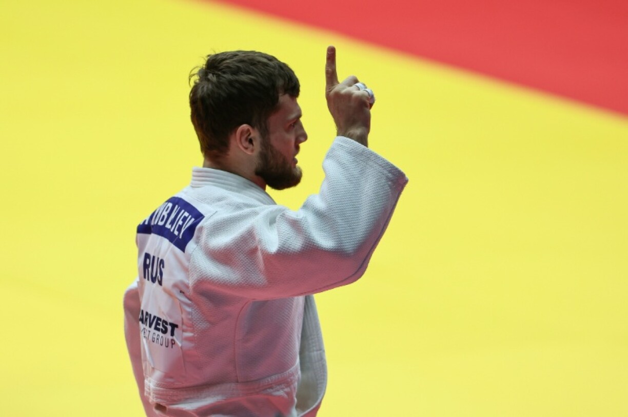 Ayub Bliev wins first judo gold for Russia since neutral status lifted