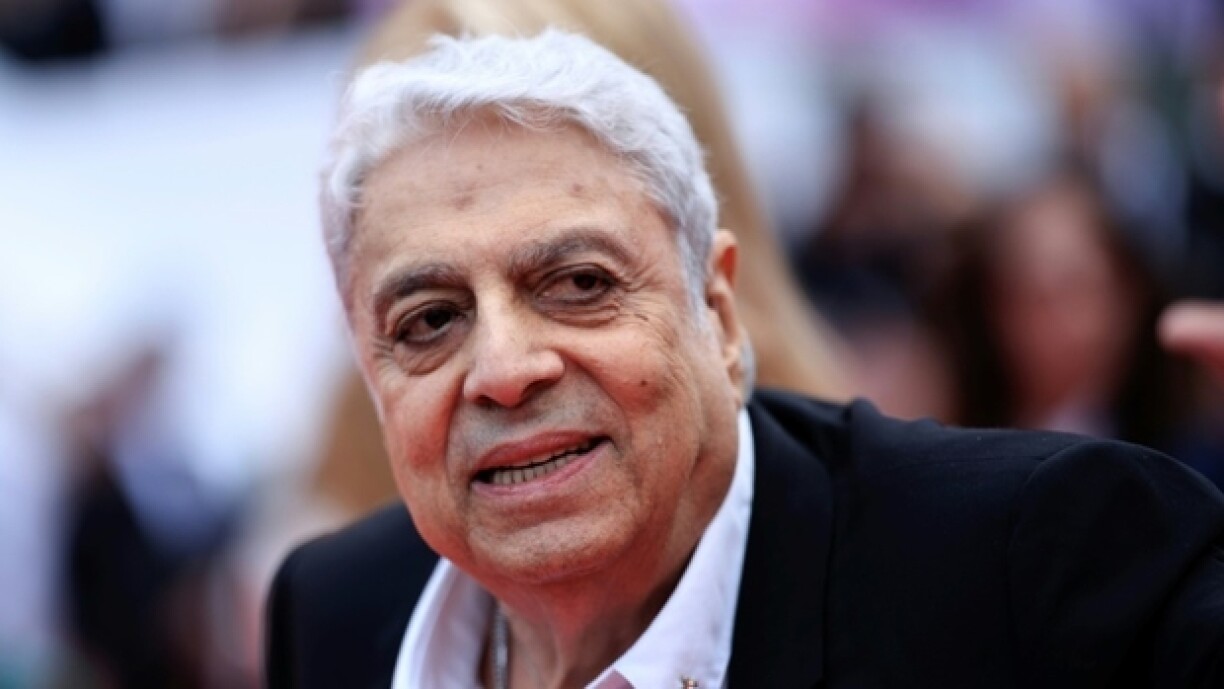Enrico Macias au festival de Cannes dans les Alpes-Maritimes le 13 mai 2025