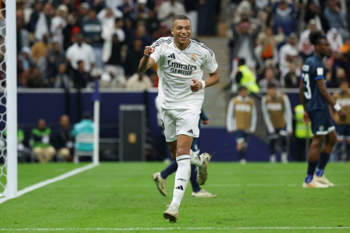 Kylian Mbappe scored the opening goal as Real Madrid swept aside Pachuca in the Intercontinental Cup final