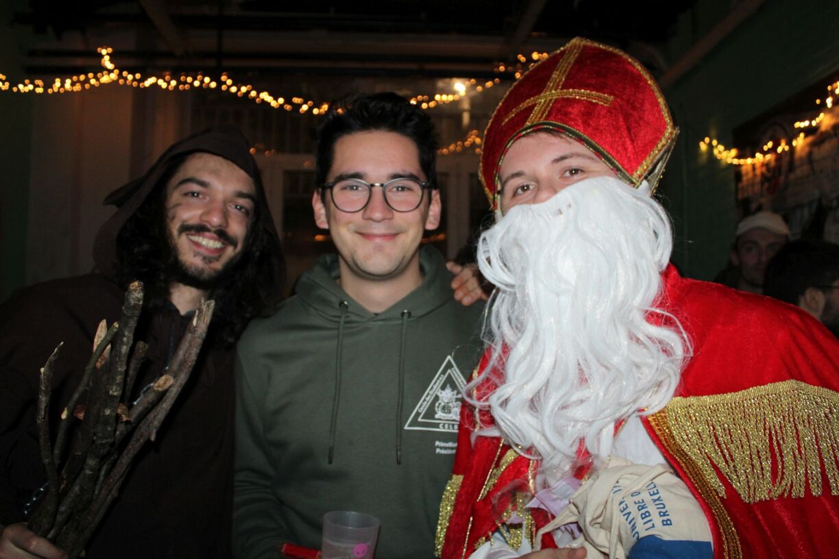 Mich Weber, président du CELB, lors de la fête de la Saint-Nicolas