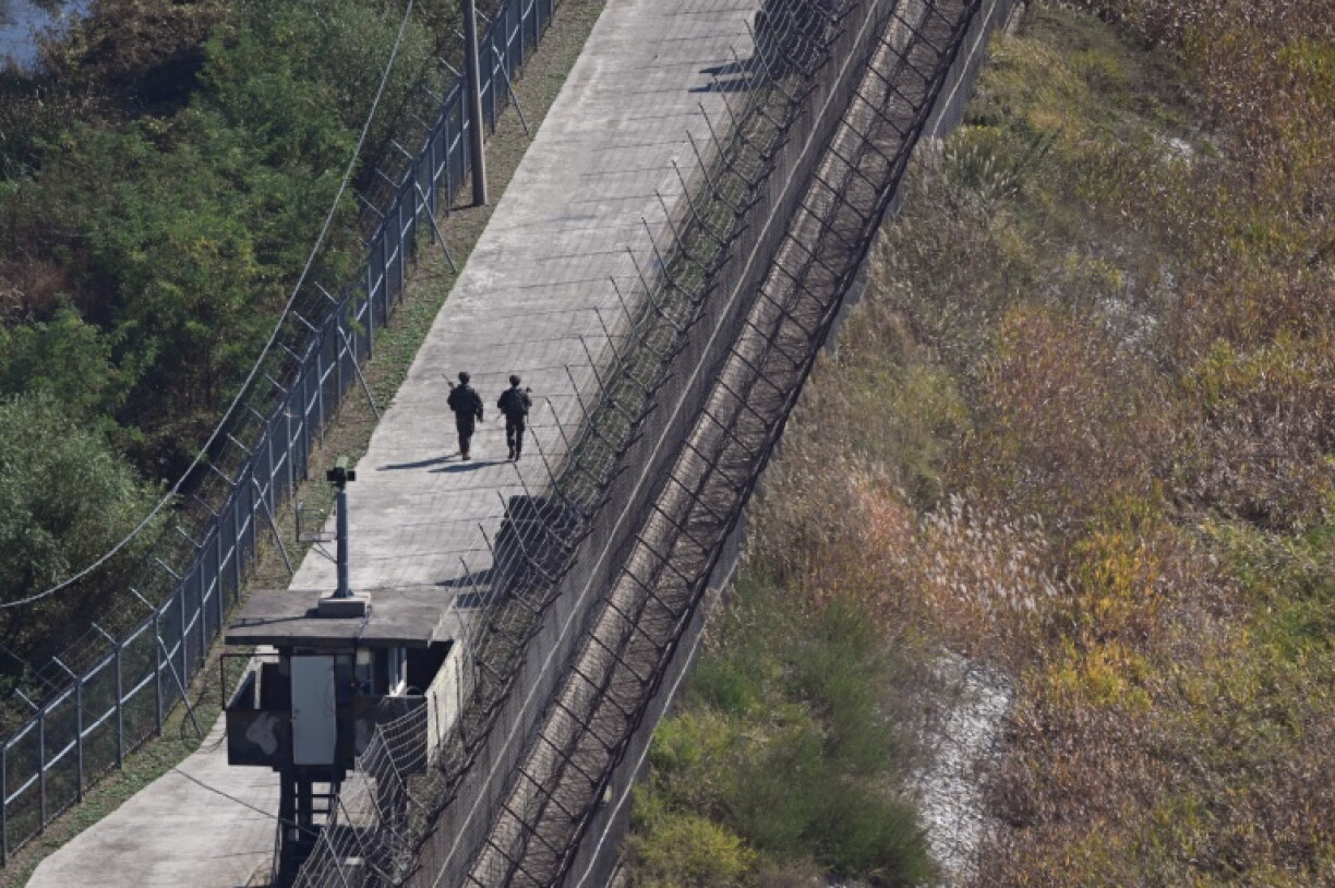 North and South Korea are separated by the Demilitarised Zone (DMZ), a heavily mined buffer area that has divided the neighbours since their 1953 armistice