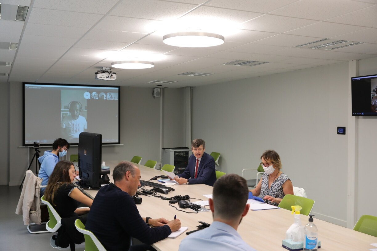 Conférence de presse du préfet de Meurthe-et-Moselle le 10 juin