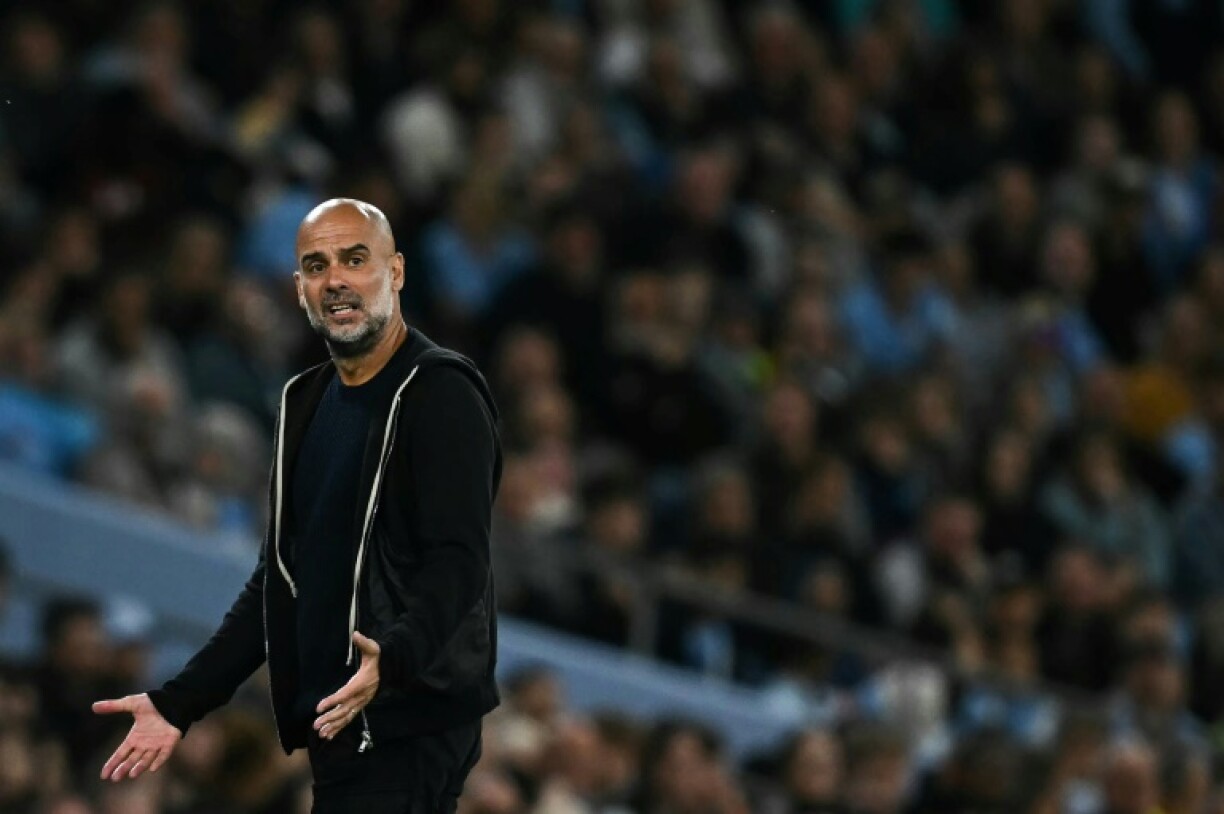 Squad size warning: Manchester City manager Pep Guardiola
