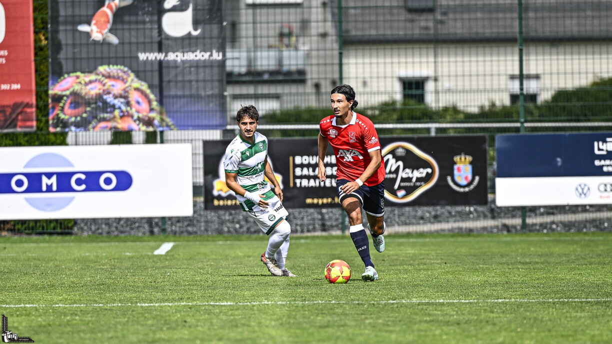 Gianni Ubaldini compte bien retrouver une place de titulaire au cœur d’une défense de Käerjéng qui sera mise à rude épreuve à Differdange.