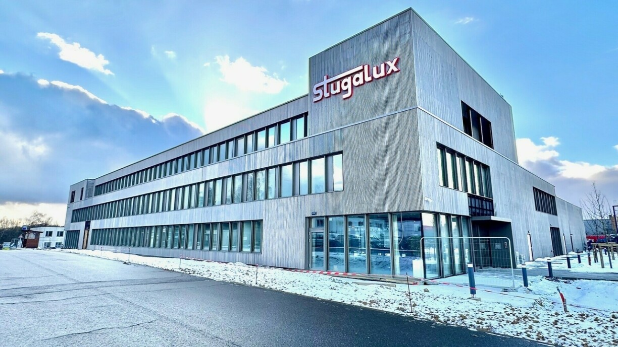 Le nouveau siège de Stugalux Construction SA à Kehlen où s'est tenue lundi après-midi la première réunion d'une longue série pour négocier le départ ou réemploi de 76 salariés sur les 250 qui y travaillent.