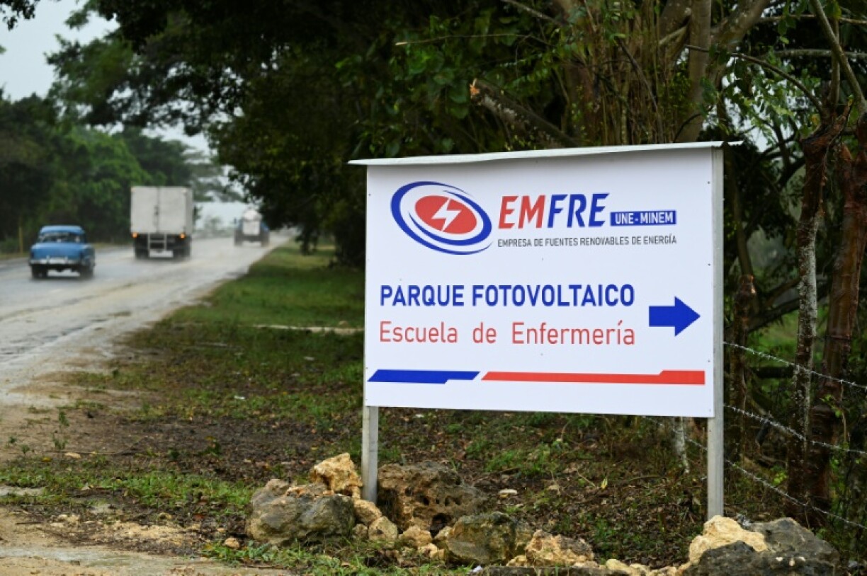 Cuba has inaugurated a new solar energy park in the capital Havana