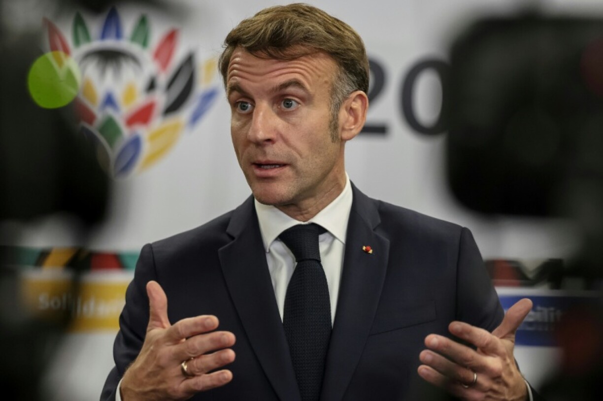 Macron has warned against the increasing threat from Russia