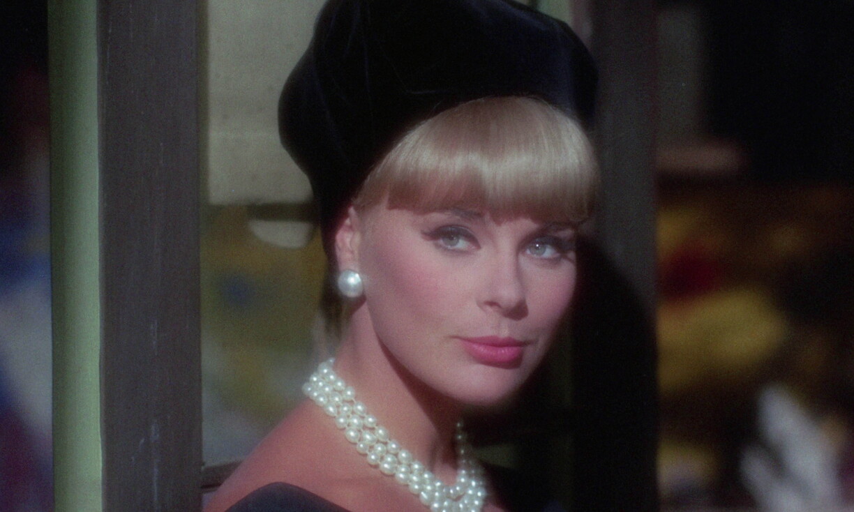 D'Elke Sommer 1965 am Film "The Oscar".
