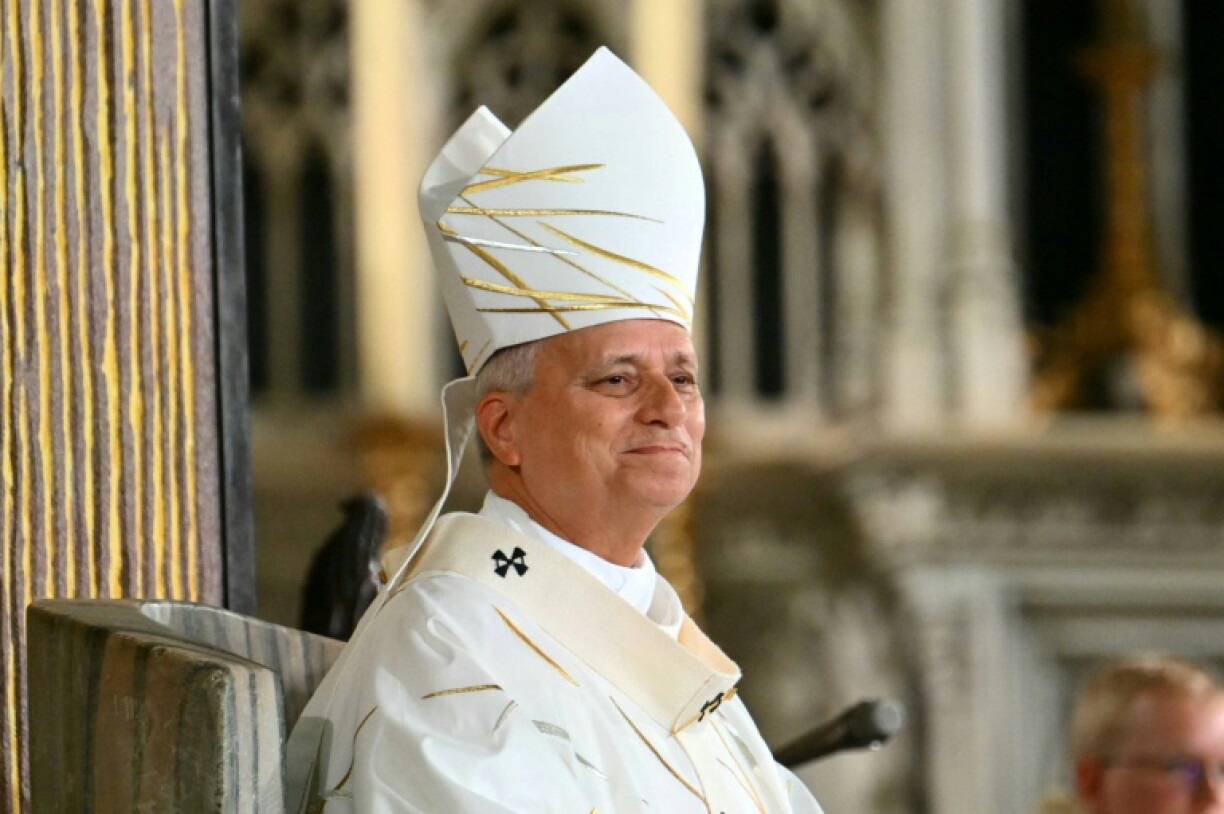 Pope Leo celebrated mass in St. Stephen's Cathedral, a jewel of Gothic architecture