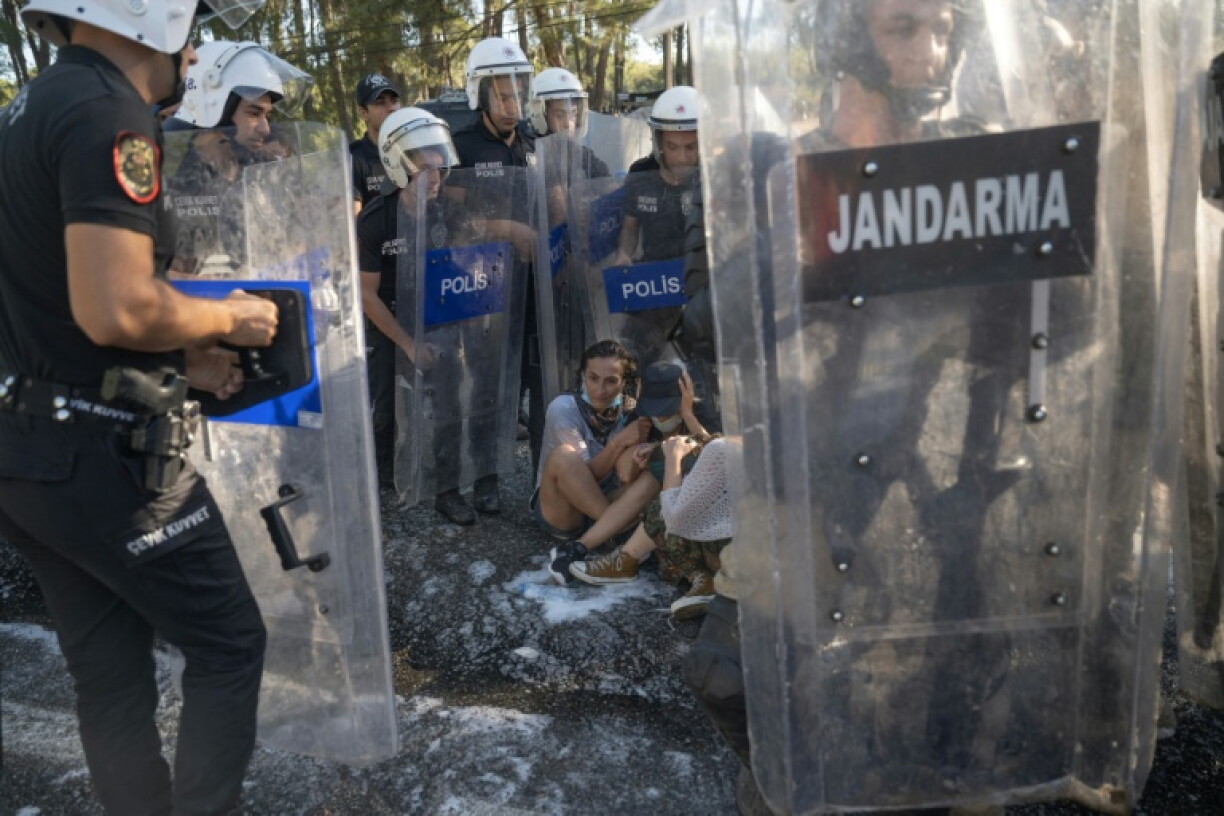 Local activists trying to stop deforestation projects have for years clashed with police in areas like Ikizkoy village in southwestern Turkey