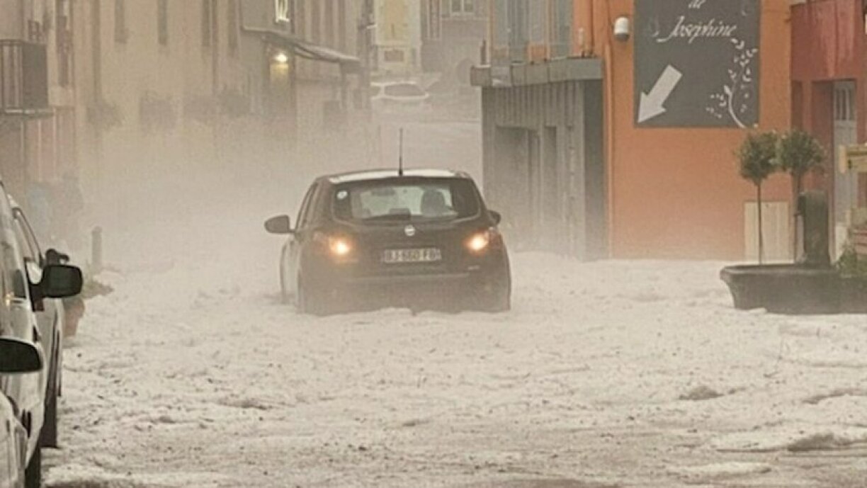 Une photo prise dans les Vosges le 30 juin 2021