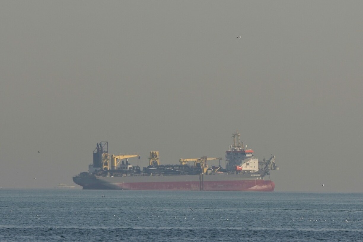Un pétrolier au large de Dubai, le 1er mars 2026
