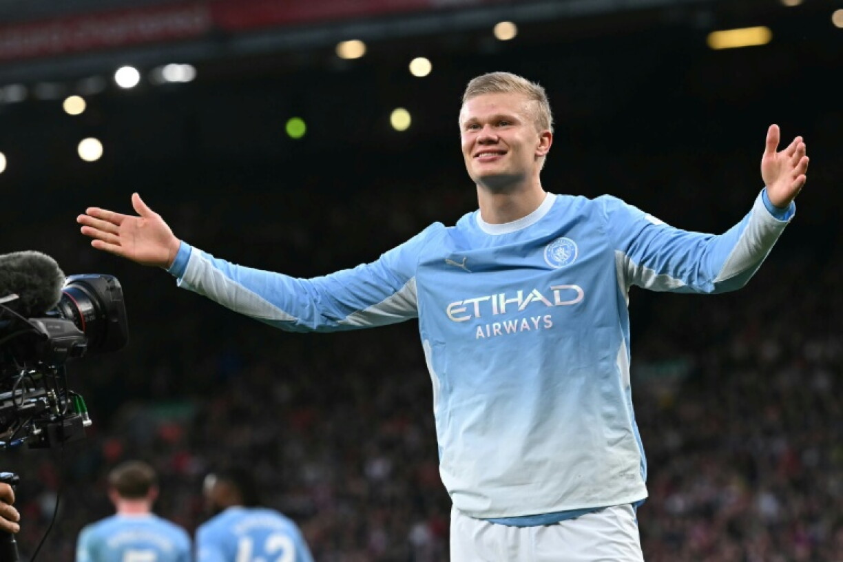 Erling Haaland opened the scoring for Manchester City