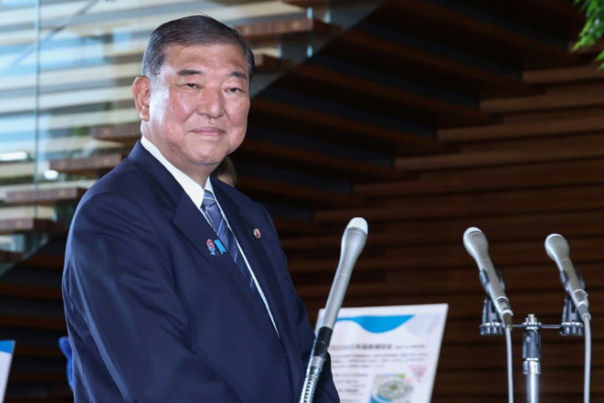 Ishiba won the party leadership in September, on his fifth try