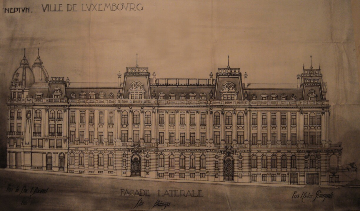 The plan for the trade exchange.