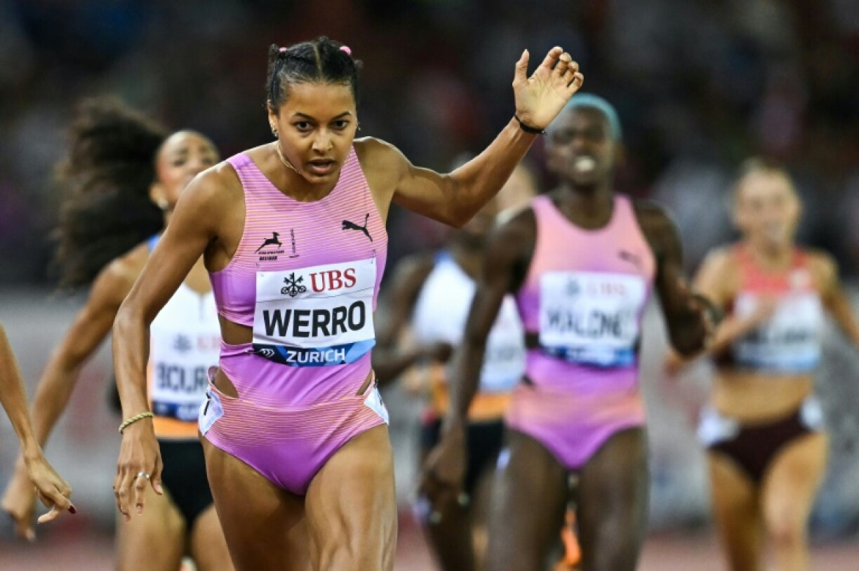 Switzerland's Audrey Werro can make history for her country and win their first 800 metres medal in a world outdoor championships