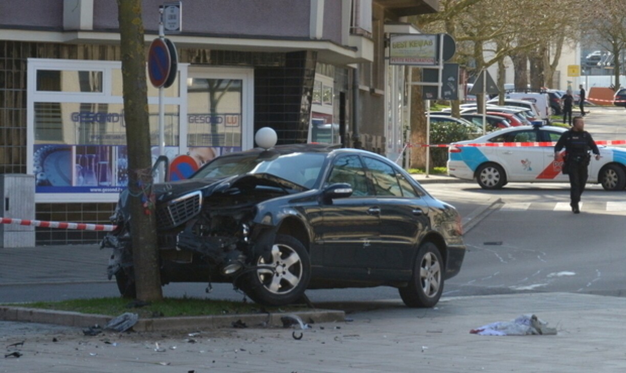 This photo is from the actual incident itself, which took place in April 2018.