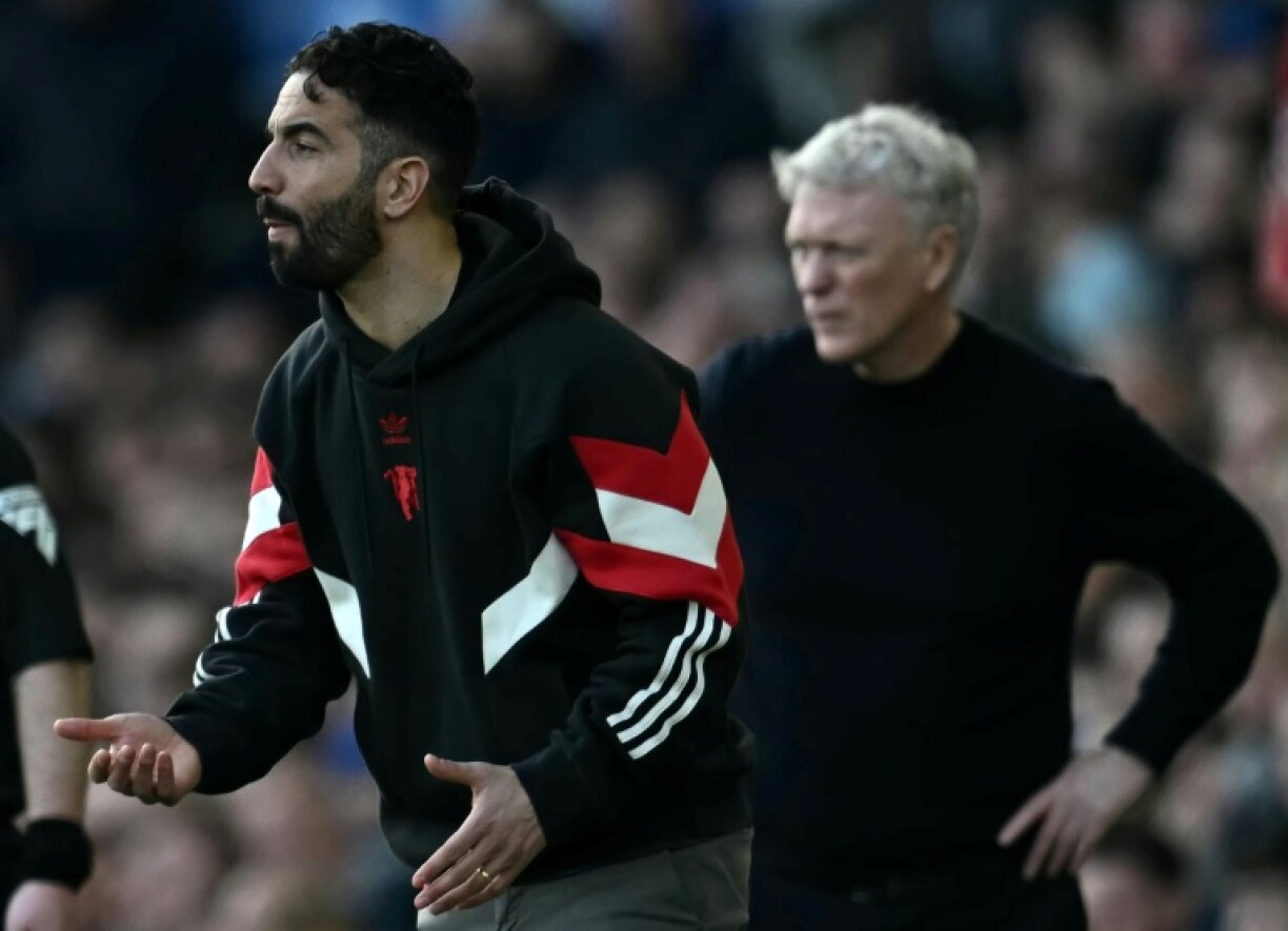 Ruben Amorim (left) believes Man Utd just have to