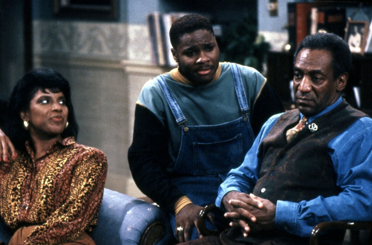 De Malcolm-Jamal Warner als Theo Huxtable an der Bill Cosby Show