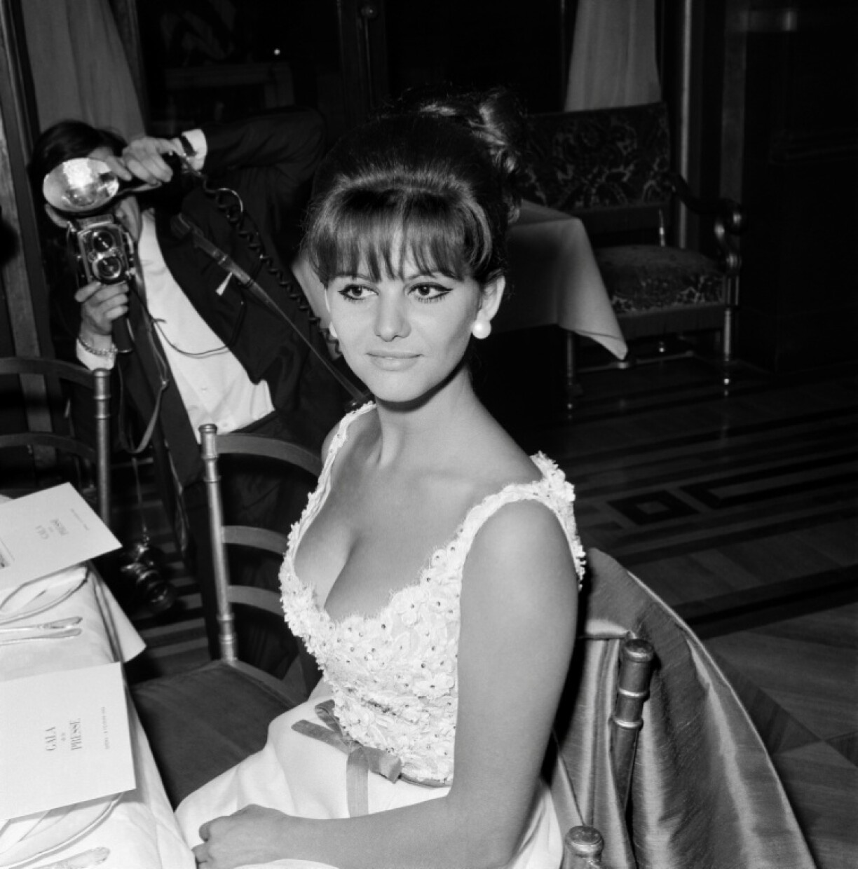 Film star Claudia Cardinale, pictured here in 1962, said she was heartbroken at the news of Armani's death