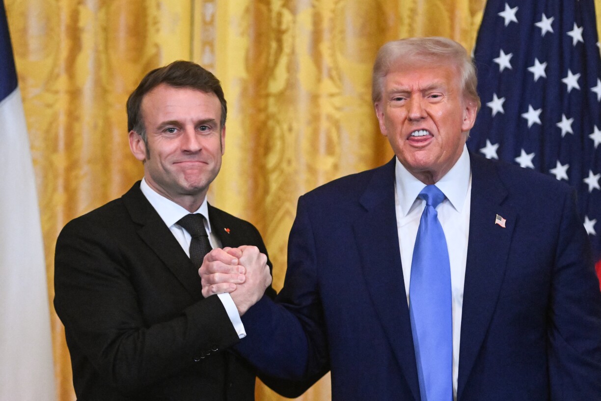 Den Emmanuel Macron kann dem Donald Trump eréischt en Dag méi spéit gratuléieren