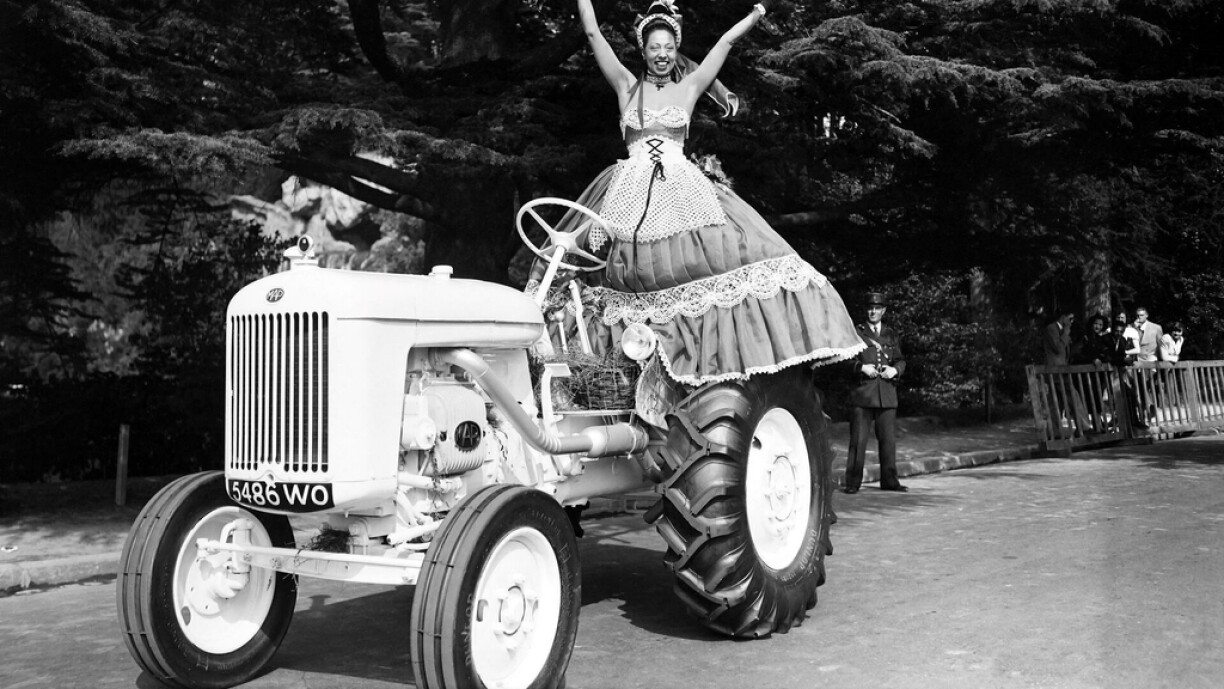 D'Joséphine Baker 1949 an der Géigend vu Paräis.