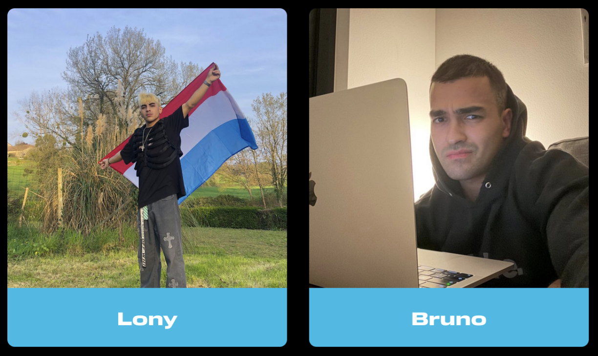 Hei gesäit een déi zwee Kandidaten, déi Lëtzebuerg bei der 3. Staffel vun "BeastGames" potentiell kéinte representéieren.