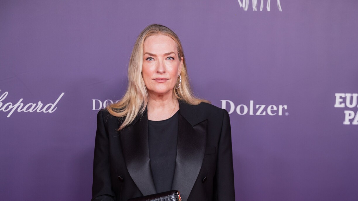 D'Tatjana Patitz bei dem Charity-Event