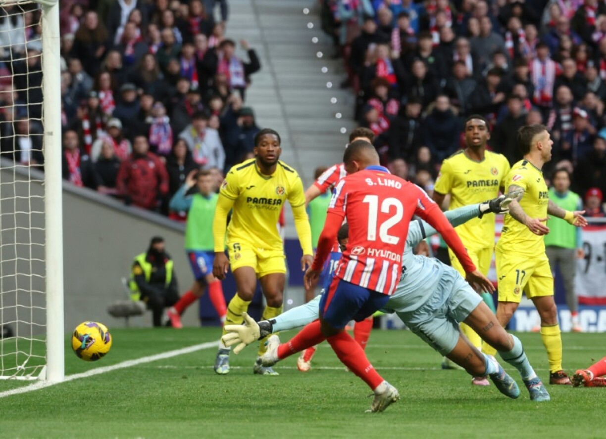 Atletico Madrid winger Samuel Lino levelled for his team in the draw with Villarreal on Saturday in La Liga