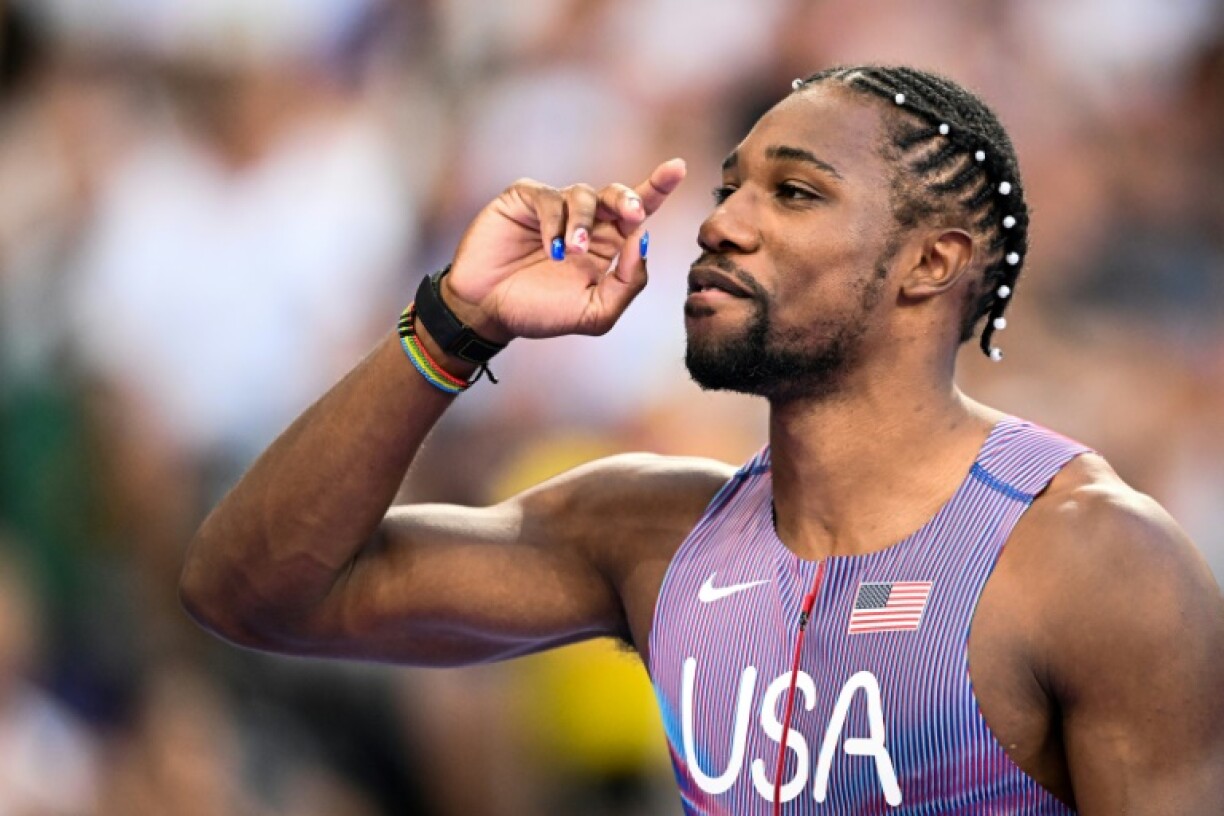 US sprinter Noah Lyles