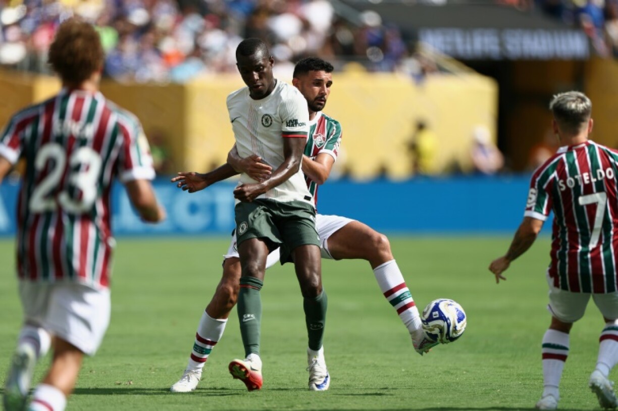 Senegal striker Nicolas Jackson (C) can play as a back-up striker for Harry Kane or alongside him on the wings