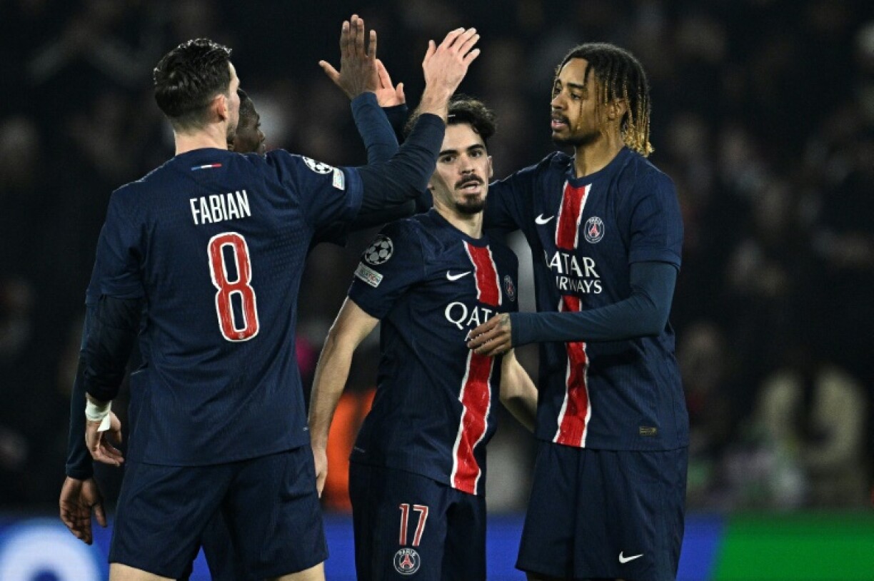 Paris Saint-Germain brushed aside French rivals Brest on Wednesday to secure a place in the Champions League last 16