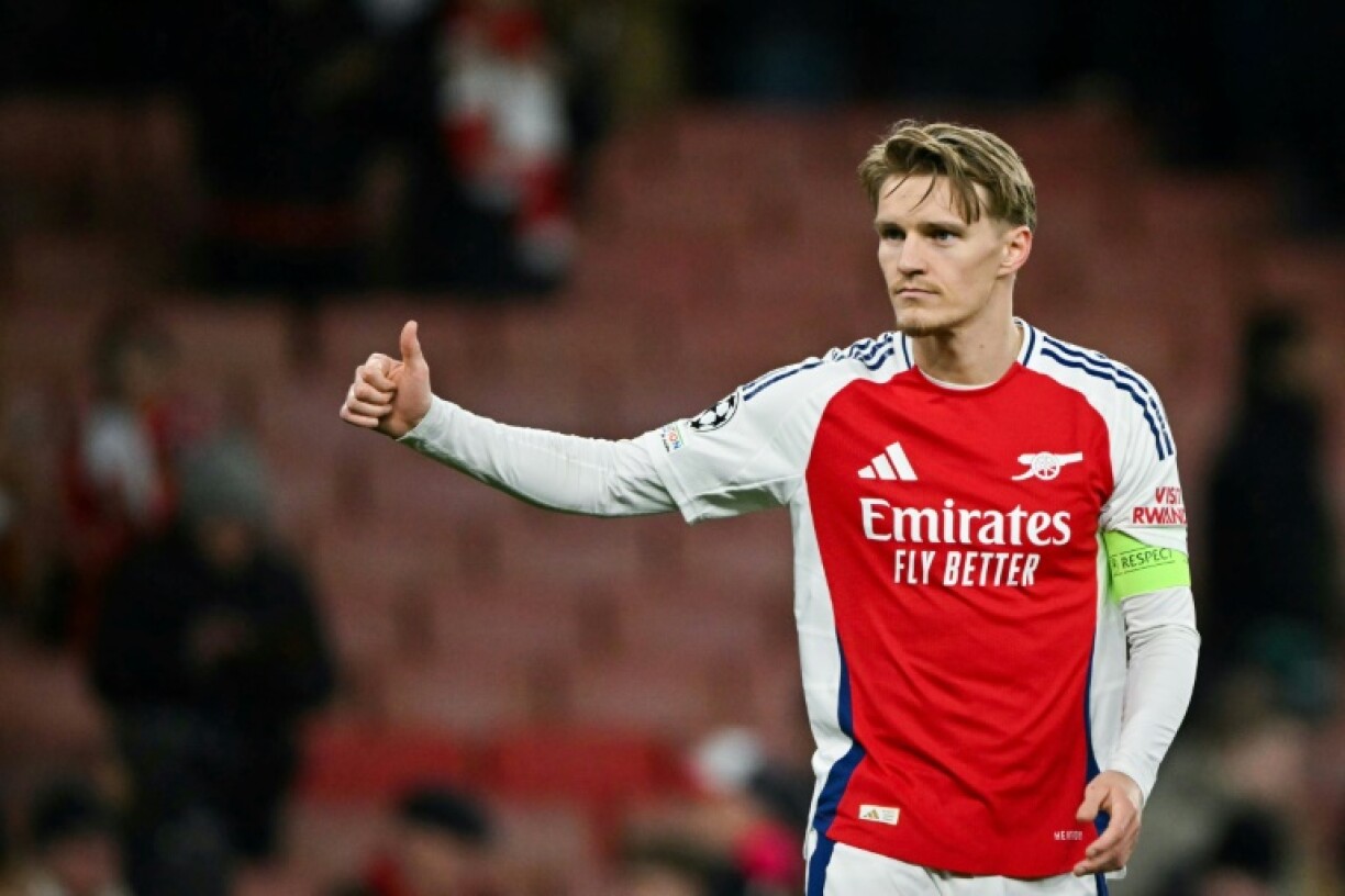 Arsenal captain Martin Odegaard