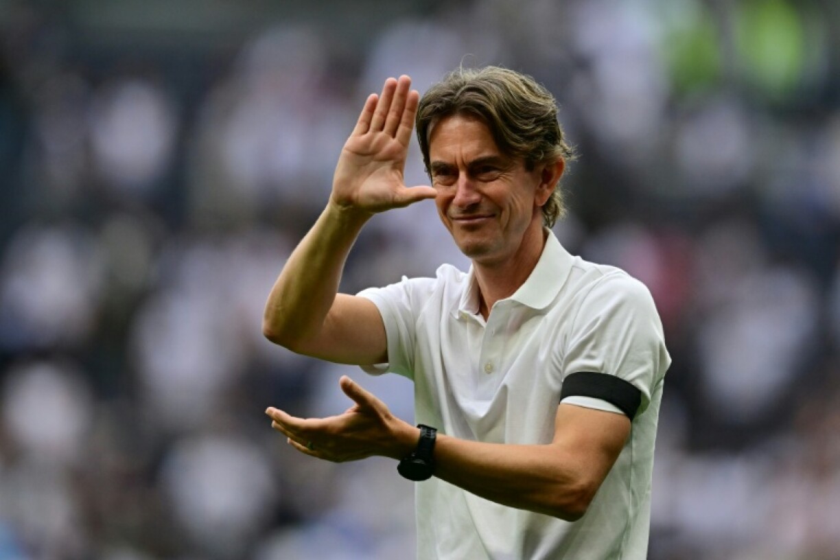 Thomas Frank won his first Premier League game as Tottenham boss