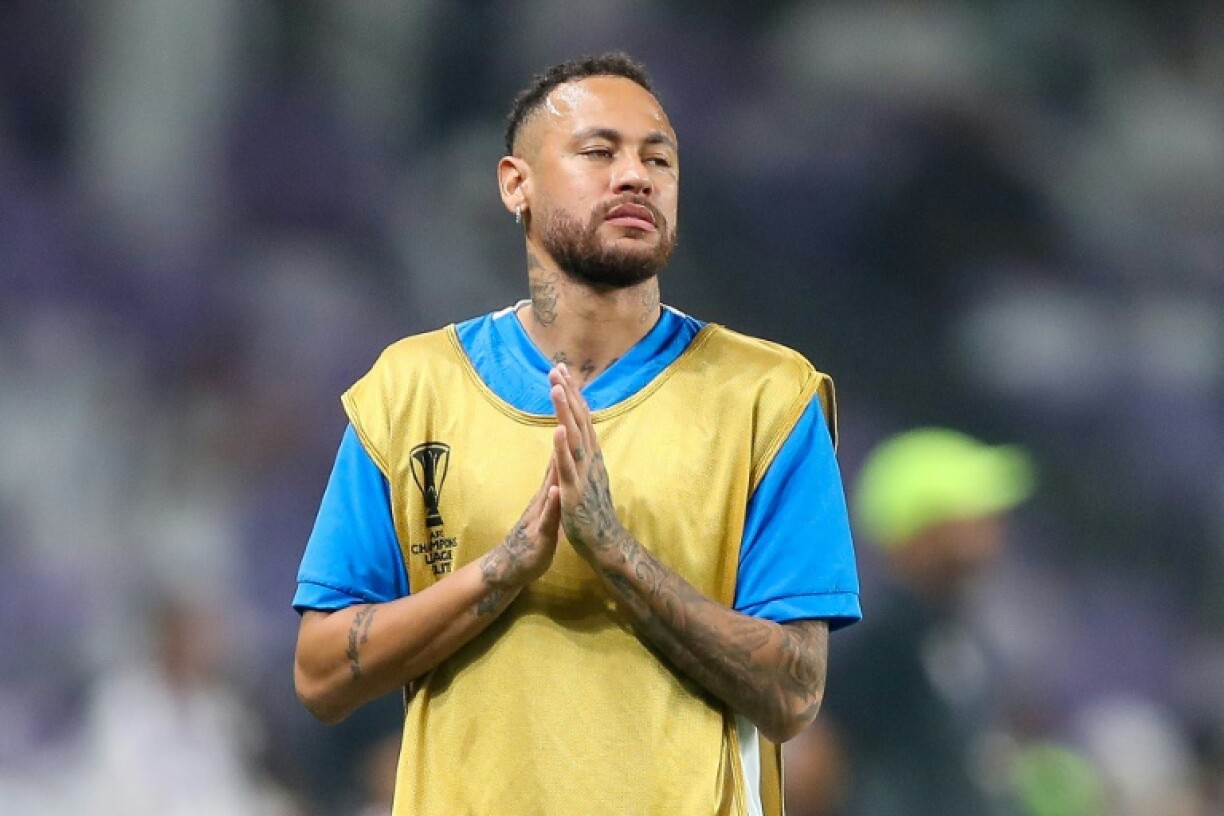 Neymar made just seven appearances for Saudi club Al Hilal