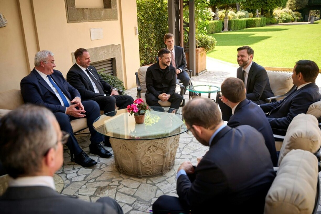 The meeting between Ukrainian President Volodymyr Zelensky and US Vice President JD Vance came two days after the first direct talks between Ukraine and Russia in over three years