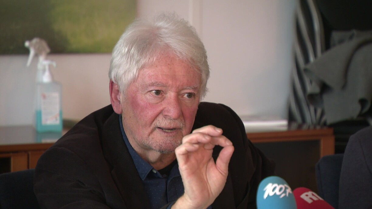 Jean Huss ex-député vert, aujourd'hui à la retraite.