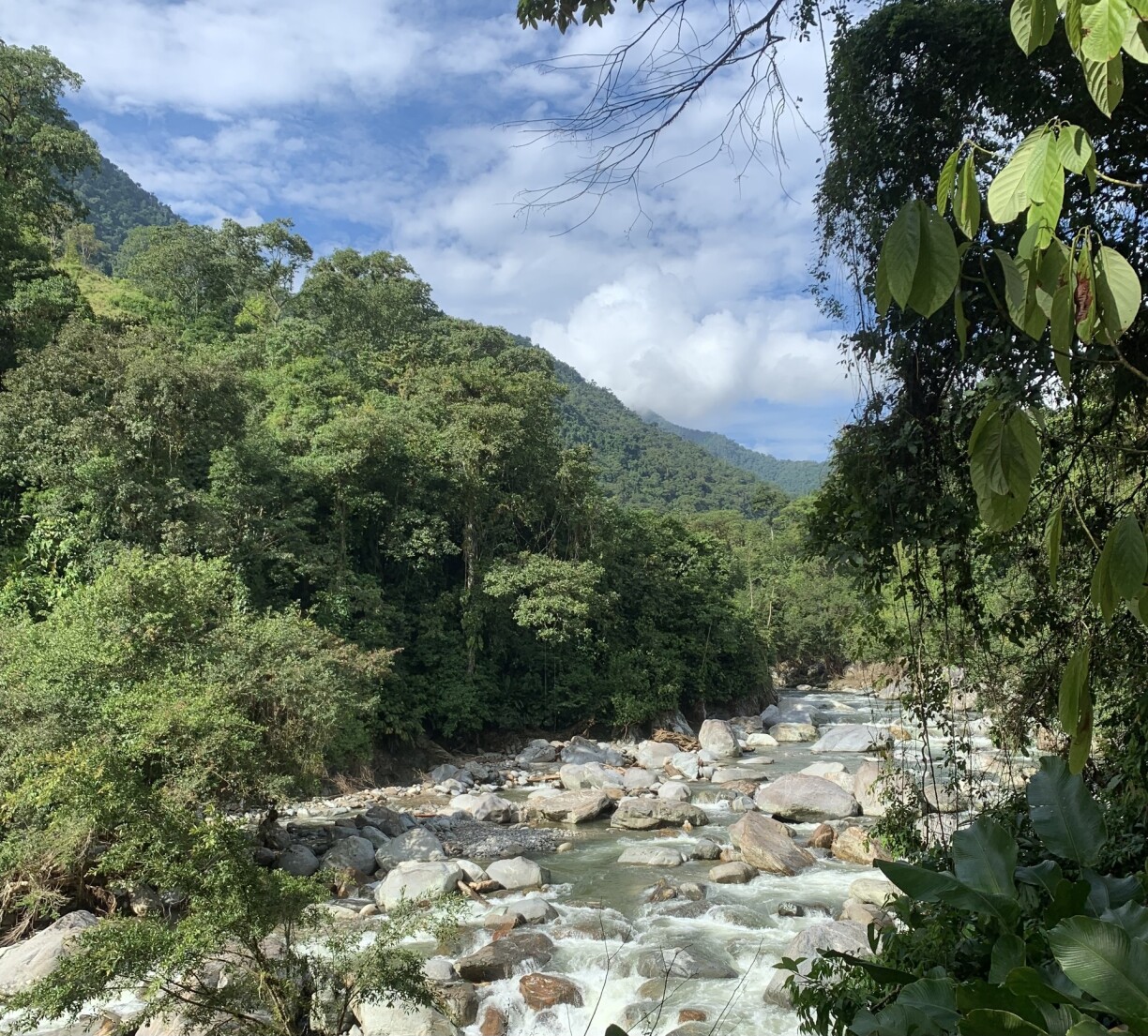 You don't want to try crossing this river when it's flooding, trust me