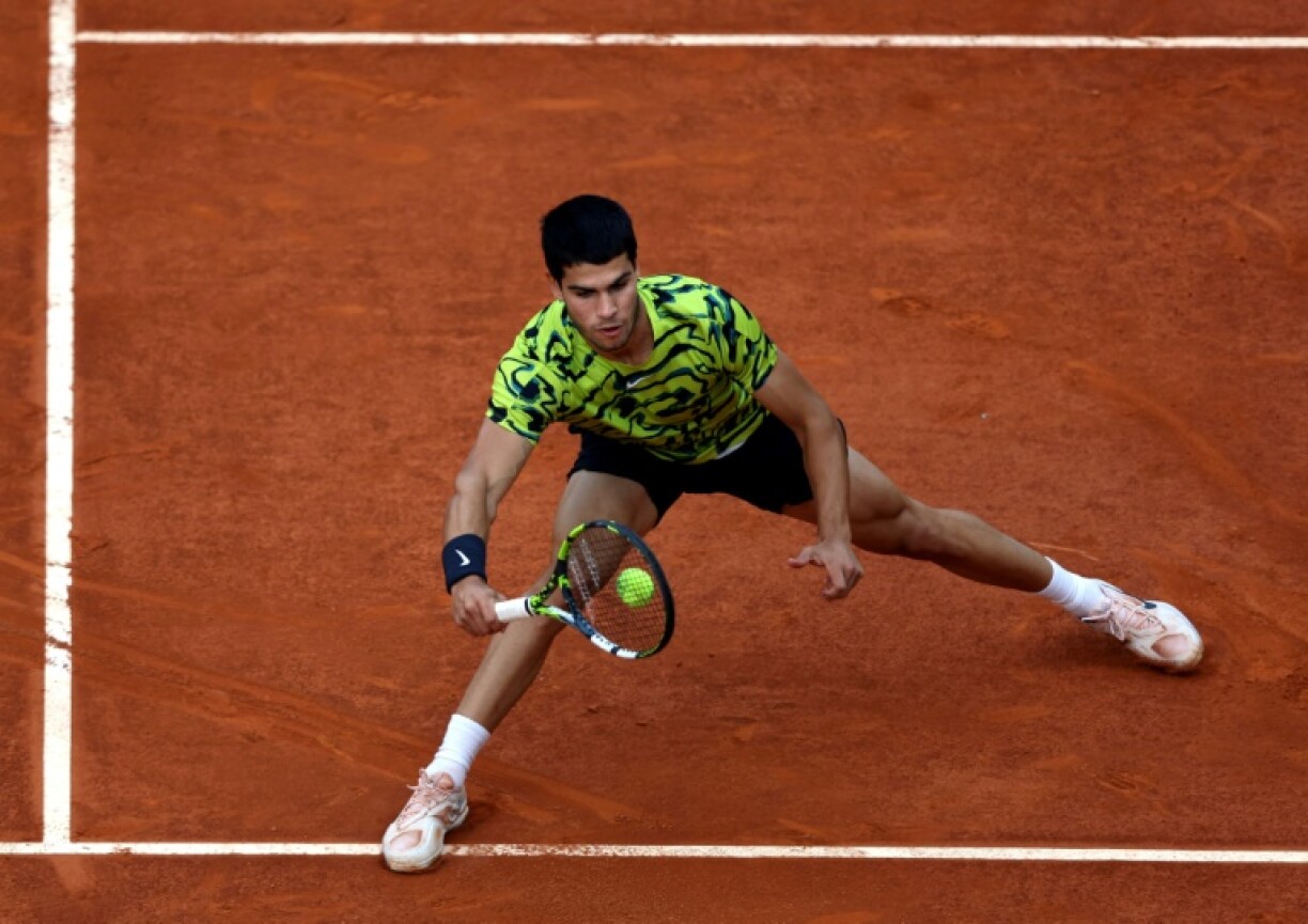 Carlos Alcaraz le 7 mai à Madrid