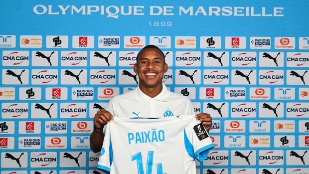 Igor Paixao, le joueur le plus cher de l'OM, officiellement présenté à Marseille, le 4 août 2025